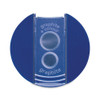 Cylinder Handheld Pencil Sharpener, Two-Hole, 1.63 x 2.25, Blue/Silver Cylinder Handheld Pencil Sharpener, Two-Hole, 1.63 x 2.25, Blue/Silver