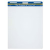Easel Pad, Self-Adhesive, White, Unruled 27" x 34", 25 Sheets