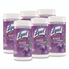 Disinfecting Wipes, 1-Ply, 7 x 7.25, Lavender and Cotton Blossom, White, 80 Wipes/Canister, 6 Canisters/Carton Disinfecting Wipes, 1-Ply, 7 x 7.25, Lavender and Cotton Blossom, White, 80 Wipes/Canister, 6 Canisters/Carton