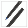 ONYX Rollerball Pen, Stick, Fine 0.7 mm, Blue Ink, Black/Blue Barrel, Dozen ONYX Rollerball Pen, Stick, Fine 0.7 mm, Blue Ink, Black/Blue Barrel, Dozen