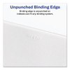 Preprinted Legal Exhibit Side Tab Index Dividers, Allstate Style, 10-Tab, 2, 11 x 8.5, White, 25/Pack