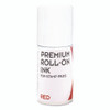 Premium Roll-On Ink, 2 oz, Red