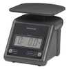 Electronic Postal Scale, 7 lb Capacity, 5.5 x 5.2 Platform, Gray