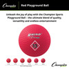 Playground Ball, 13", Red Playground Ball, 13", Red