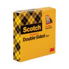 Double-Sided Tape, 1" Core, 0.5" x 75 ft, Clear Double-Sided Tape, 1" Core, 0.5" x 75 ft, Clear