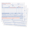 Hazardous Material Short Form, Three-Part Carbonless, 7 x 8.5, 50 Forms Total