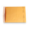 Jiffylite Self-Seal Bubble Mailer, #4, Barrier Bubble Air Cell Cushion, Self-Adhesive Closure, 9.5 x 14.5, Brown Kraft,100/CT