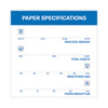 Premium Color Copy Cover, 100 Bright, 100 lb Cover Weight, 8.5 x 11, 250 Sheets/Pack, 6 Packs/Carton