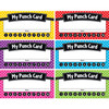 Polka Dots Punch Cards, 60 Per Pack, 6 Packs