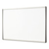 ARC Frame Cubicle Board, Magnetic Dry Erase, 14" x 11", White Surface, Satin Aluminum Frame