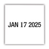 Self-Inking Heavy-Duty Line Dater, 5 Years, 1.25" x 0.63", Black Ink