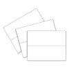 Scored Tent Cards, 4.25 x 11, White,1 Card/Sheet, 50 Sheets/Box