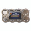 HP260 Packaging Tape, 3" Core, 1.88" x 60 yds, Clear, 8/Pack