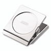 Magnetic Clip, 1" Jaw Capacity, Silver, 12/Pack