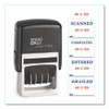 4 in 1 e-Message Dater, 0.94 x 1.75, COMPLETED/EMAILED/ENTERED/SCANNED