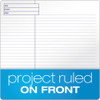 Docket Gold Planning Pads, Project-Management Format, Quadrille Rule (4 sq/in), 40 White 8.5 x 11.75 Sheets, 4/Pack