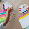 Beginner Paint Brushes, Preschool Brush Set, 6" to 8" long, 24 Brushes