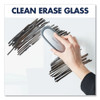 Brilliance Glass Dry-Erase Boards, 24" x 18", White Surface