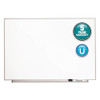 Matrix Magnetic Boards, 23" x 16", White Surface, Satin Aluminum Frame