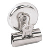 Bulldog Magnetic Clips, Medium, Nickel, 12/Pack