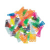 Plastic Paper Clips, Medium, Smooth, Assorted Colors, 500/Box