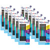 Write Bros® Comfort Mechanical Pencil, 0.7mm, Assorted, 5 Per Pack, 12 Packs
