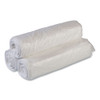 High-Density Commercial Can Liner Value Pack, 55 gal, 11 mic, 36" x 58", Clear, Interleaved Roll, 25 Bags/Roll, 8 Rolls/CT