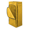 Vinyl Cleaning Cart Bag for Rubbermaid Commercial 9T76, 9T77 and 9T78, 34 gal, 17.5" x 10.5" x 33", Yellow
