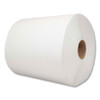 Hard Wound Towel, 1 Ply, 8" x 700 ft, White, 6/Carton