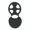 Single Jumbo Toilet Tissue Dispenser, 11 x 6.25 x 12.25, Black