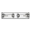Locking Toilet Tissue Dispenser, 12.38 x 4.5 x 2.75, Chrome
