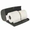 Side-by-Side Double Roll Toilet Tissue Dispenser, 6.3 x 6.3 x 10.3, Gray