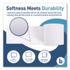 2-Ply Toilet Tissue, Septic Safe, White, 400 Sheets/Roll, 96 Rolls/Carton