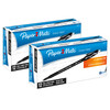 Eraser Mate® Pen, Black, 12 Per Pack, 2 Packs