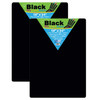 Black Dry Erase Board, 18" x 24", Pack of 2