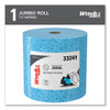 Oil, Grease and Ink Cloths, Jumbo Roll, 9.8 x 12.2, Blue, 717/Roll