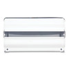 Singlefold Paper Towel Dispenser, 10.75 x 6 x 7.5, White Singlefold Paper Towel Dispenser, 10.75 x 6 x 7.5, White