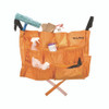 12-Pocket Trash Can Caddy Bag, 12 Compartments, Orange