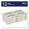 White Facial Tissue for Business, 2-Ply, 125 Sheets/Box, 12 Boxes/Carton