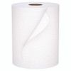 Universal 100% Recycled Fiber Hard Roll Paper Towels, 1-Ply, 8" x 800 ft, White, 6 Rolls/Carton