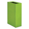 Mixx Recycling Center Lid, 9.87w x 19.87d x 0.82h, Green