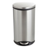 Step-On Medical Receptacle, 7.5 gal, Steel, Stainless Steel Step-On Medical Receptacle, 7.5 gal, Steel, Stainless Steel