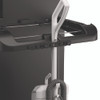Standard Housekeeping Cart, Plastic, 1 Shelf, 24" x 62.13" x 49.75", Black