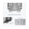 ICON Coreless Standard Roll Toilet Paper Dispenser, 7.18 x 13.37 x 7.06, White Mosaic ICON Coreless Standard Roll Toilet Paper Dispenser, 7.18 x 13.37 x 7.06, White Mosaic
