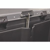 Slim Jim Stainless Steel Step-On Container, Front Step Style, 13 gal, Stainless Steel, Black