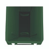 Slim Jim Plastic Recycling Container with Venting Channels, 23 gal, Plastic, Green