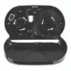 Jumbo Twin Toilet Tissue Dispenser, 20.25 x 6 x 12.25, Black