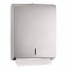 Vertical C-Fold/Multi-Fold Paper Towel Dispenser, 14.5 x 4 x 11.2, Brushed Stainless Steel Vertical C-Fold/Multi-Fold Paper Towel Dispenser, 14.5 x 4 x 11.2, Brushed Stainless Steel