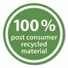 Re-solution Commerical Waste Paper Bin, 4.5 gal, Plastic, Black