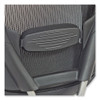 Lineage Big and Tall All-Mesh Task Chair, Supports Up to 400 lb, 19.5" to 23.25" Seat Height, Black Seat, Chrome Base